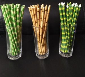 using bamboo straws